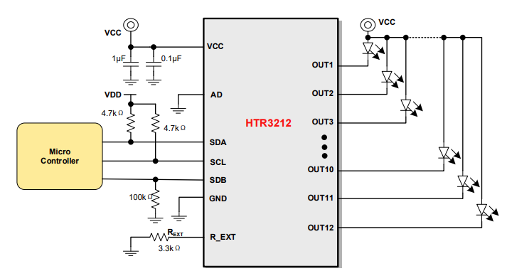 圖片[3]-HTR3212丨12路LED PWM驅(qū)動(dòng)器